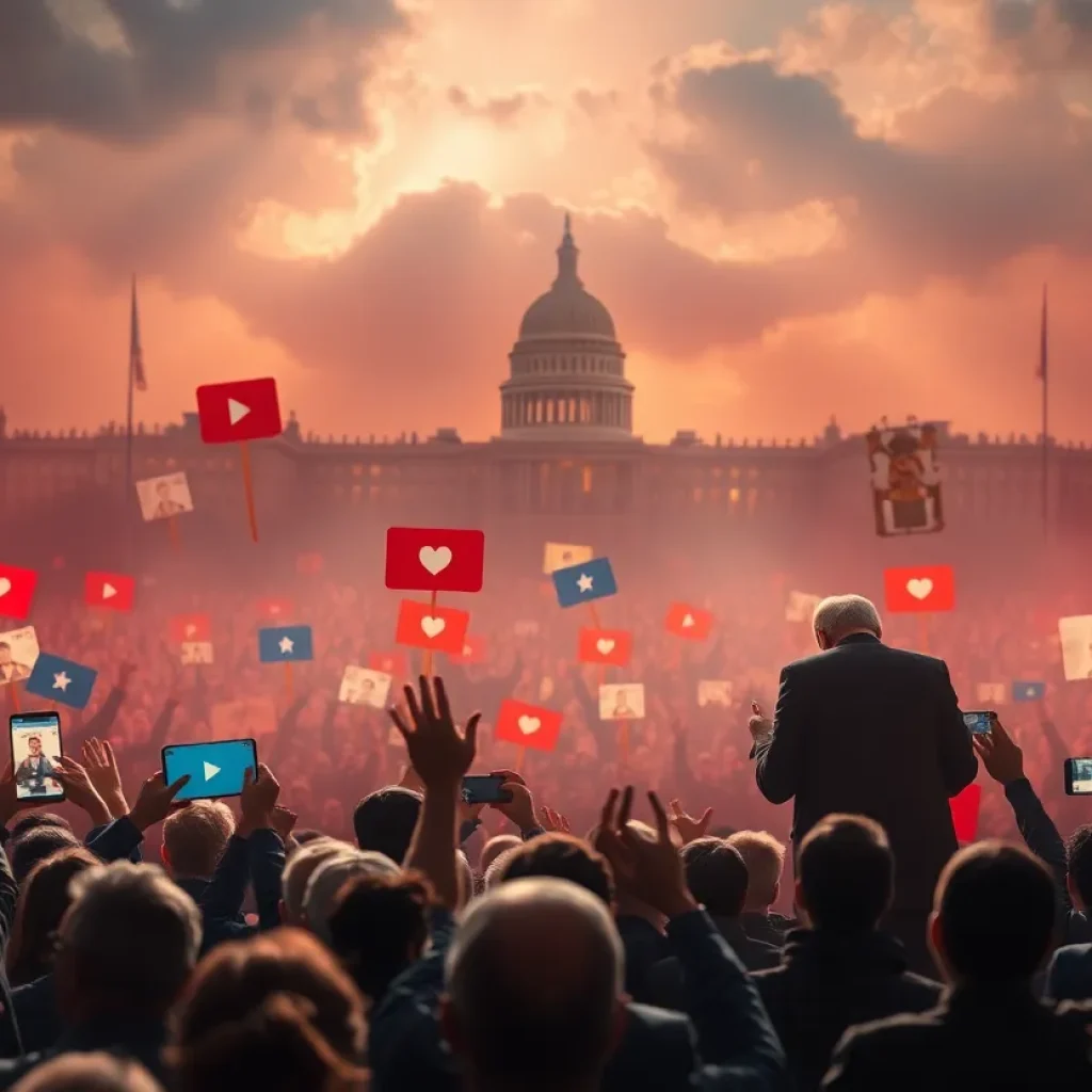 Abstract representation of political debate