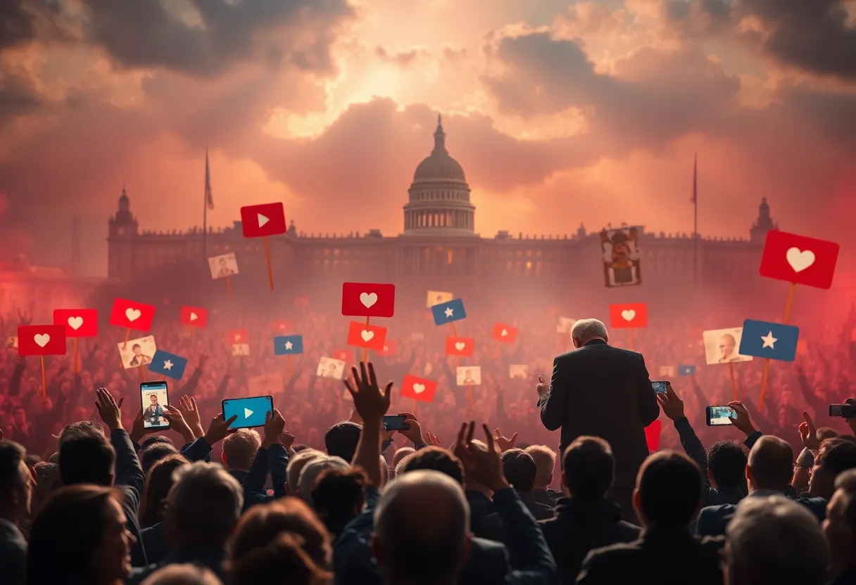 Abstract representation of political debate