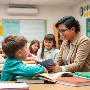 Classroom activities highlighting the spirit of learning and teaching