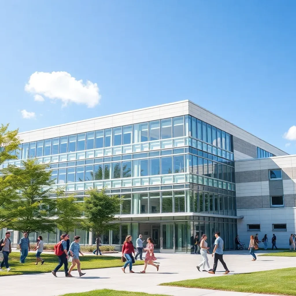 Design concept of the future Starkville High School