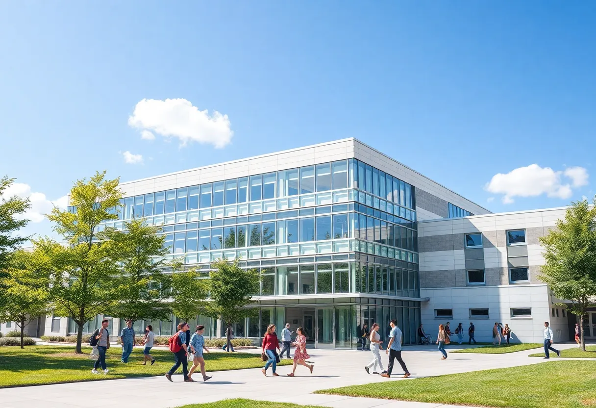 Design concept of the future Starkville High School