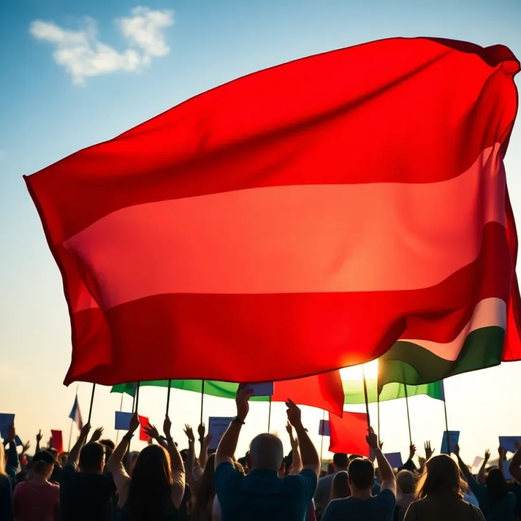 Symbolic representation of advocacy for Israel