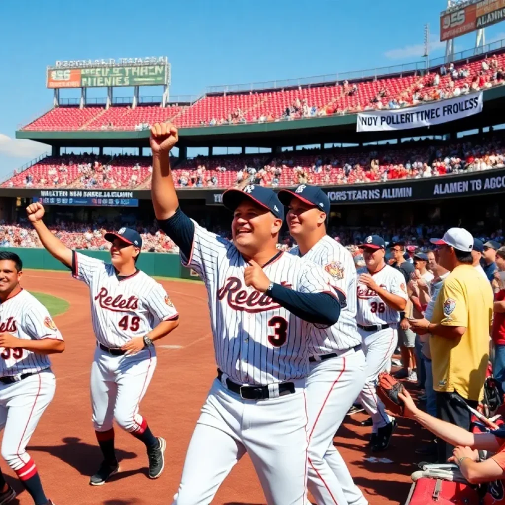 Scene from the Farm Bureau Diamond Dawg Classic event at Dudy Noble Field.