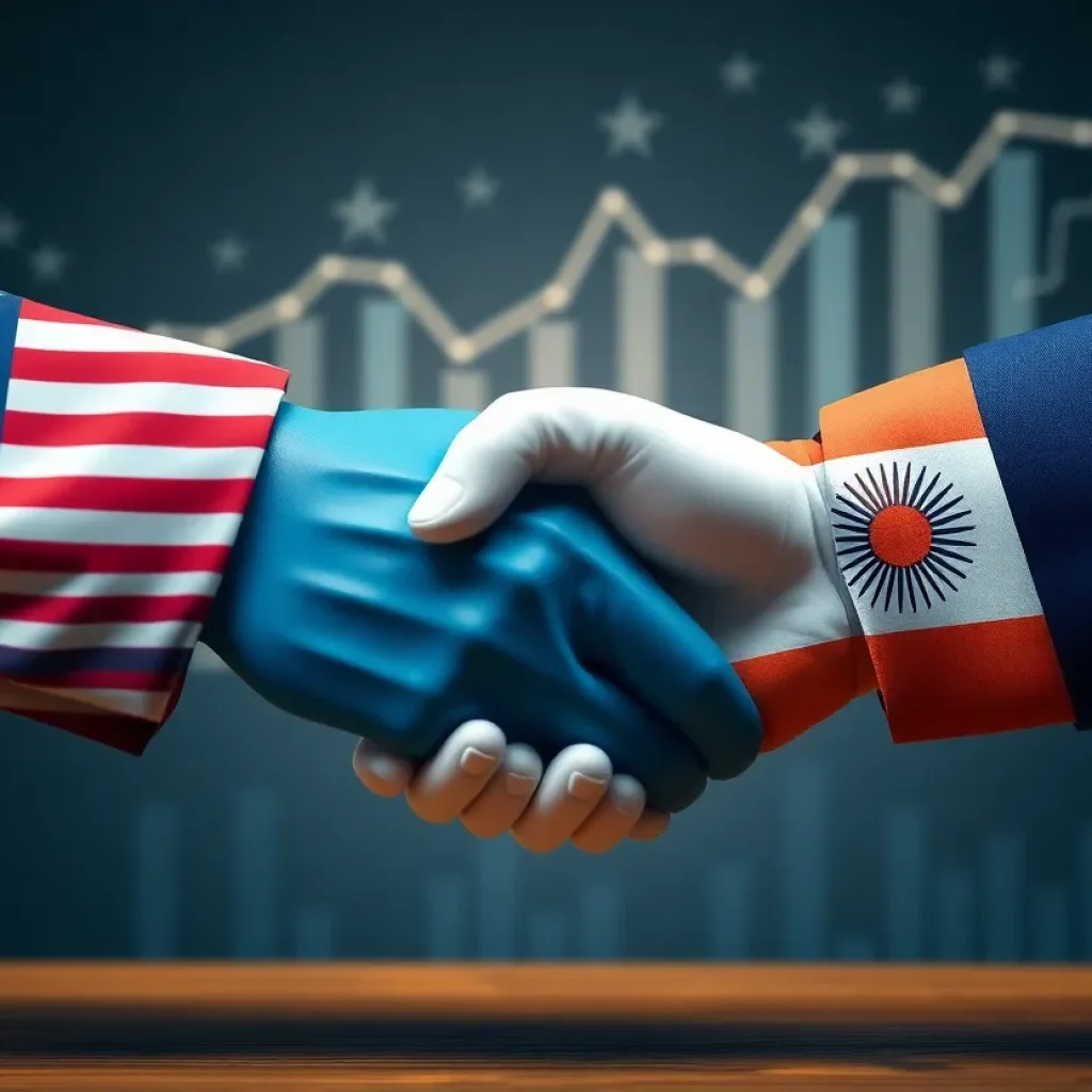 Symbolic representation of financial support between the U.S. and Argentina