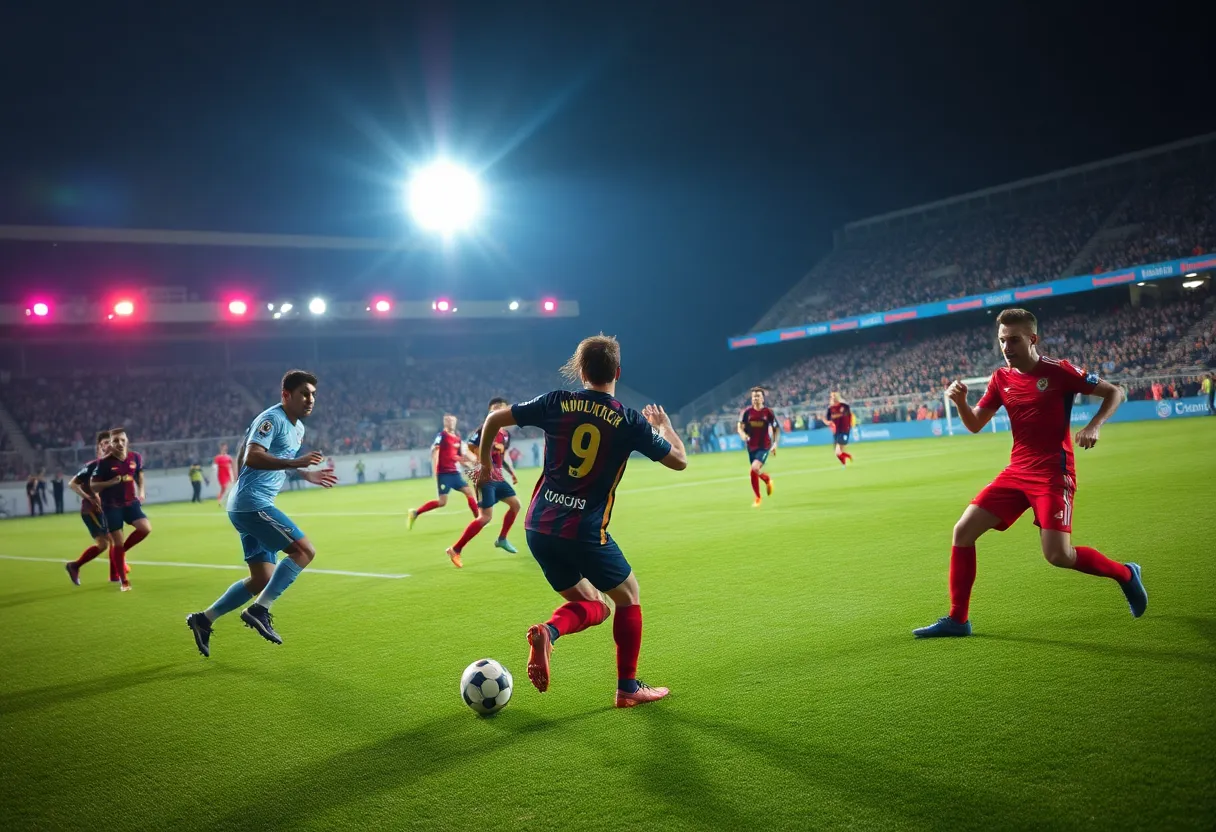 Florida Gators women's soccer team celebrating a goal