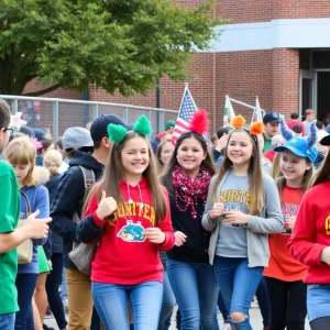 Celebration of Homecoming Week with students and families in Starkville