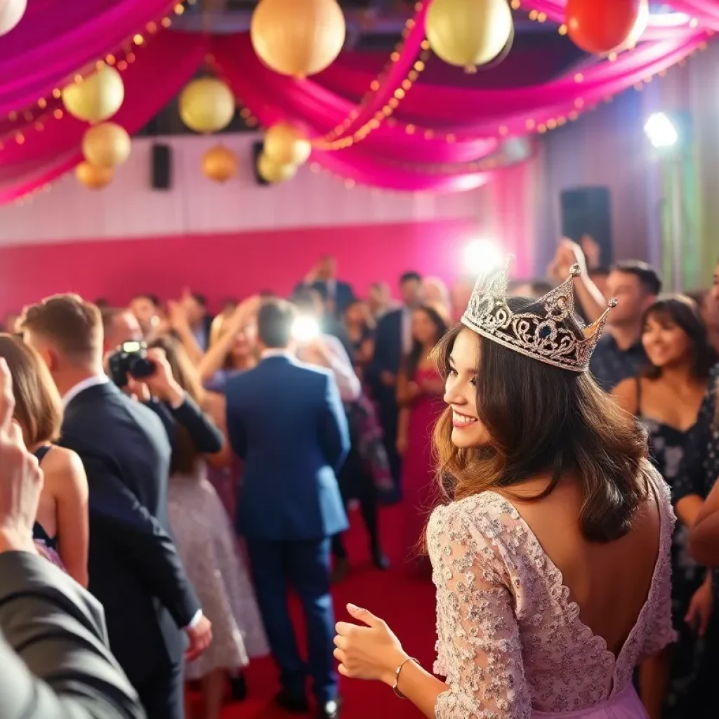 Celebration event for individuals with special needs featuring a red carpet experience.