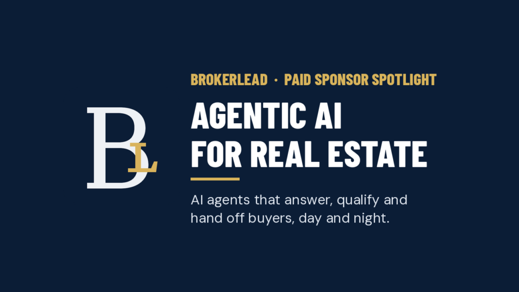 BrokerLEAD agentic AI for real estate, paid sponsor of this HEREStarkville Real Estate Spotlight